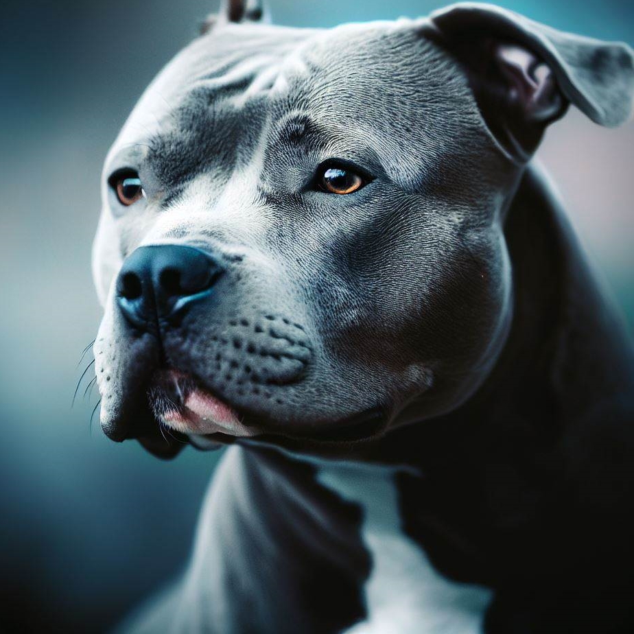 Staffordshire Bull Terrier Blue 